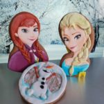 Pierniczki, Lukrowane ciasteczka Urodzinowe, Frozen, Elsa i Anna, Olafek, lukrowane pierniczki urodzinowe - Basia sweets