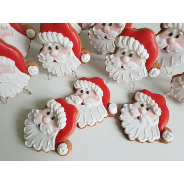 pierniki bożonarodzeniowe, pierniki reklamowe, piernik Mikołaj, lukrowane pierniczki Basia sweets