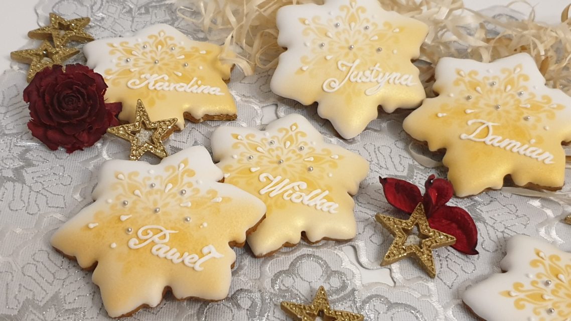 Winietki Wigilijne - lukrowane pierniczki , pierniki bożonarodzeniowe, lukrowane pierniczki, pierniki reklamowe, świąteczne pierniki, pierniki ozdobne, pierniczki personalizowane - basia sweets