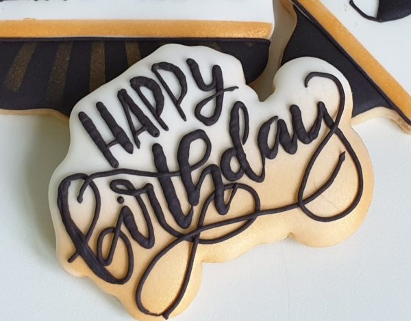 ciasteczka urodzinowe - happy birthday, ciastka na urodziny - Basia sweets